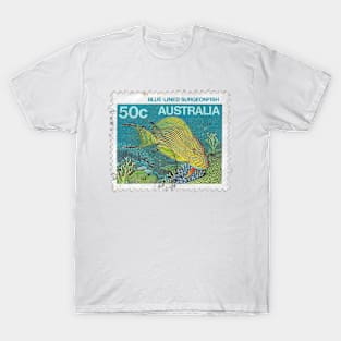 Australia Blue-Lined Surgeonfish stamp 1980 T-Shirt